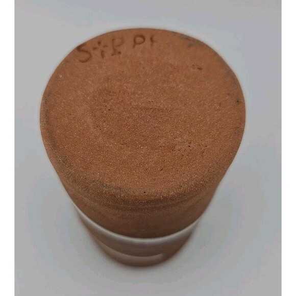 Stephen Pearce Studio Art Pottery Vase Shanagarry Irish Pottery Redware White - Picture 6 of 11